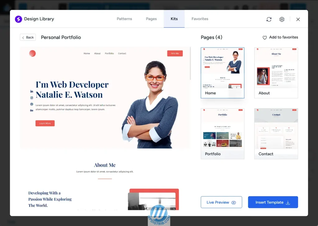WPDISTRIB Ajouter une page ‹ WPDistrib FR — WordPress Goog 303dCMO2jN 1278x910 1