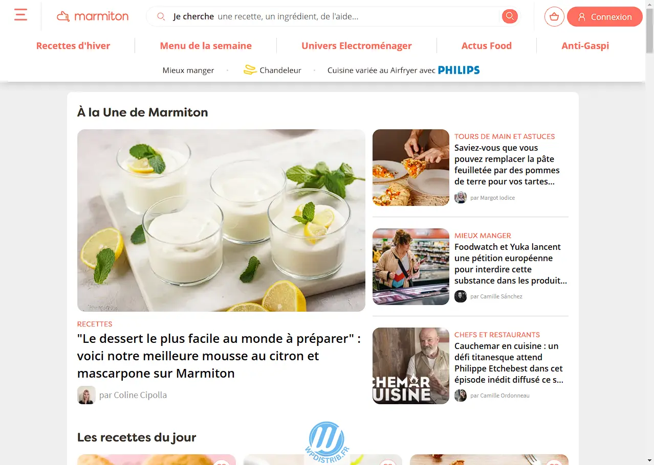 https://wpdistrib.fr/wp-content/uploads/2025/02/WPDISTRIB_Marmiton__77322_recettes_de_cuisine_commentees_et__0XRJRqIU7g_1278x910.webp